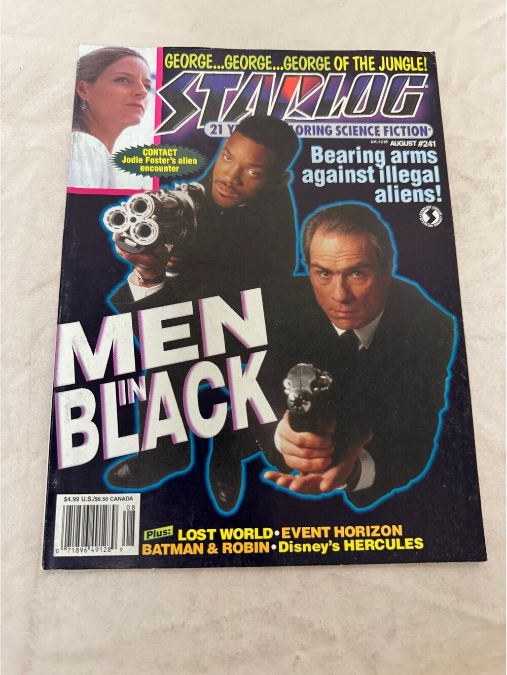 Starlog Magazine #241 August 1997 Men In Black Cover Sci-Fi Vintage
